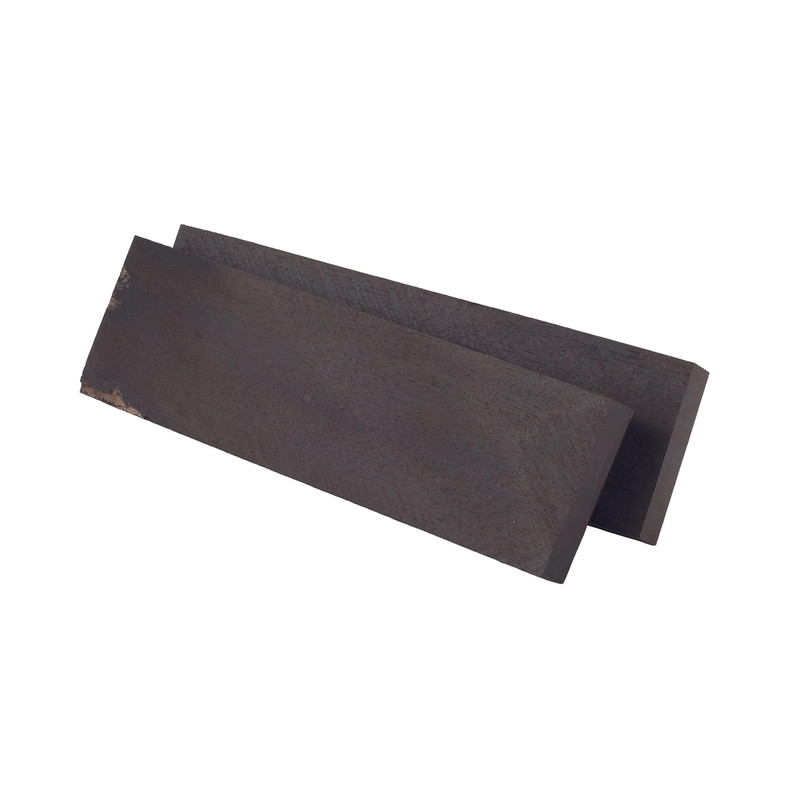 Knife Scales - 3/8" x 1-1/2" x 5" - Pair - Species:Ebony Gaboon